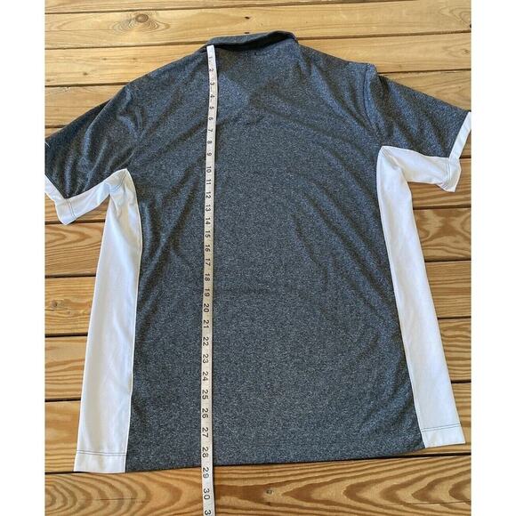 Nike Golf Polo Shirt Size Medium Men’s Gray Short Sleeve - Picture 6 of 7